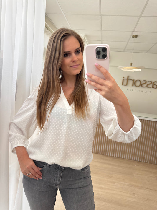 Annika blouse - ecru