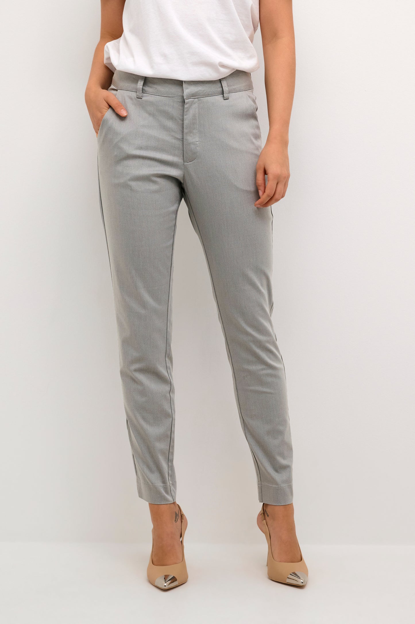 Lea broek - steeple grey