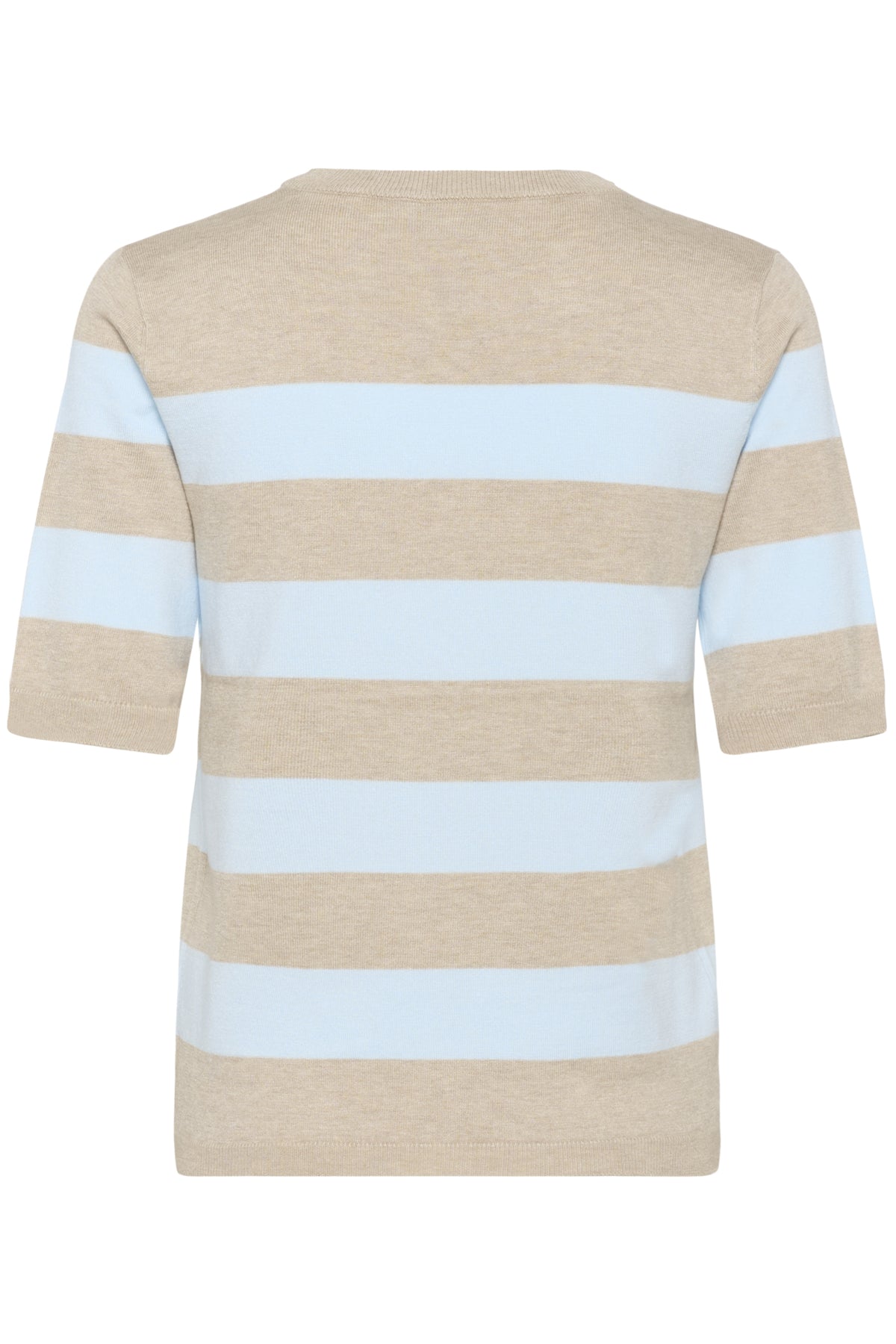 Lizza striped knit - beige/lichtblauw