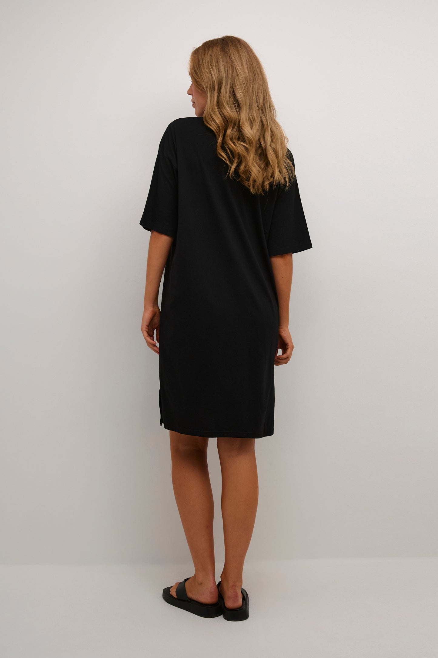 Edna short dress - zwart