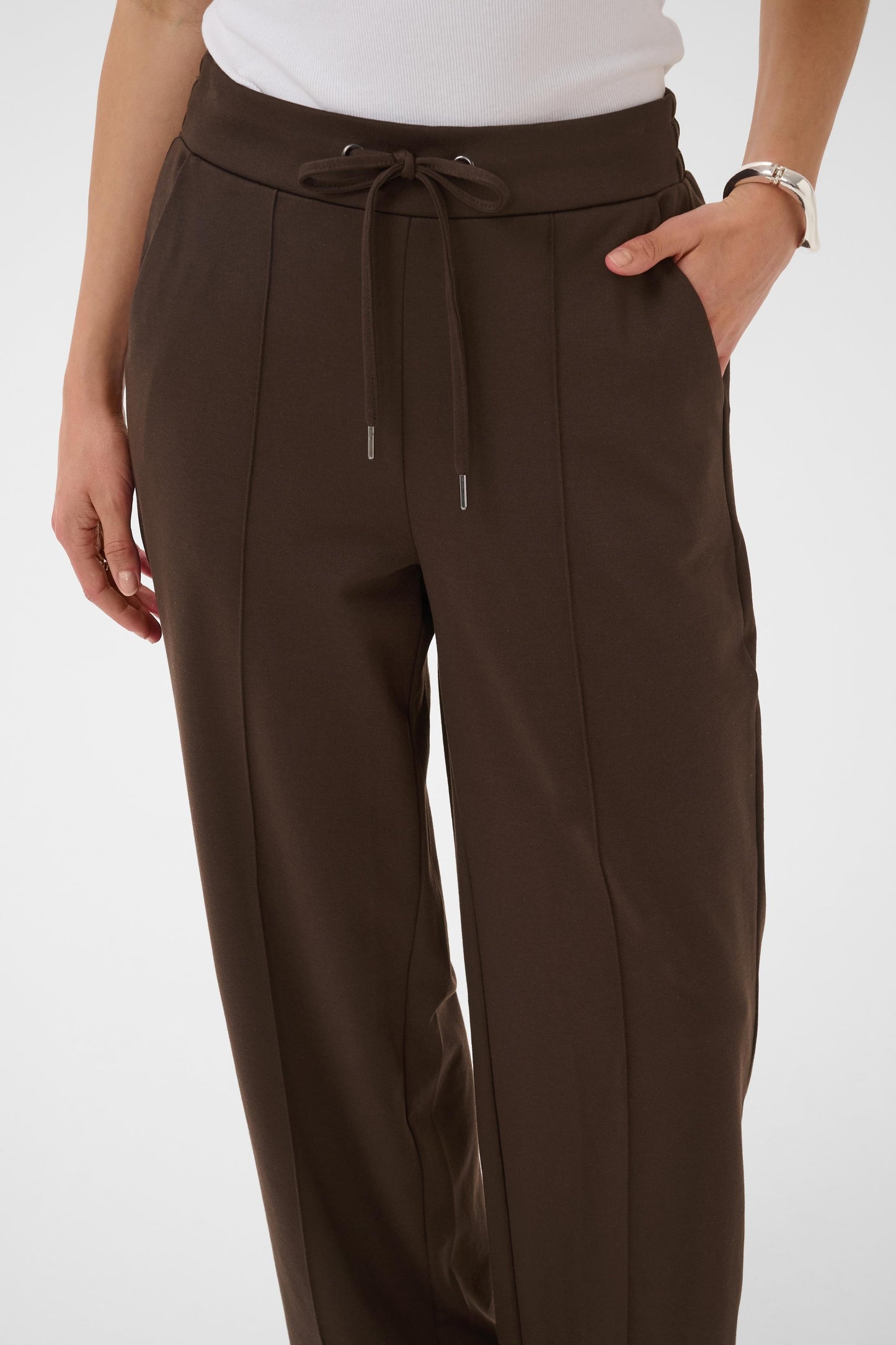 Jenny straight pants - bruin