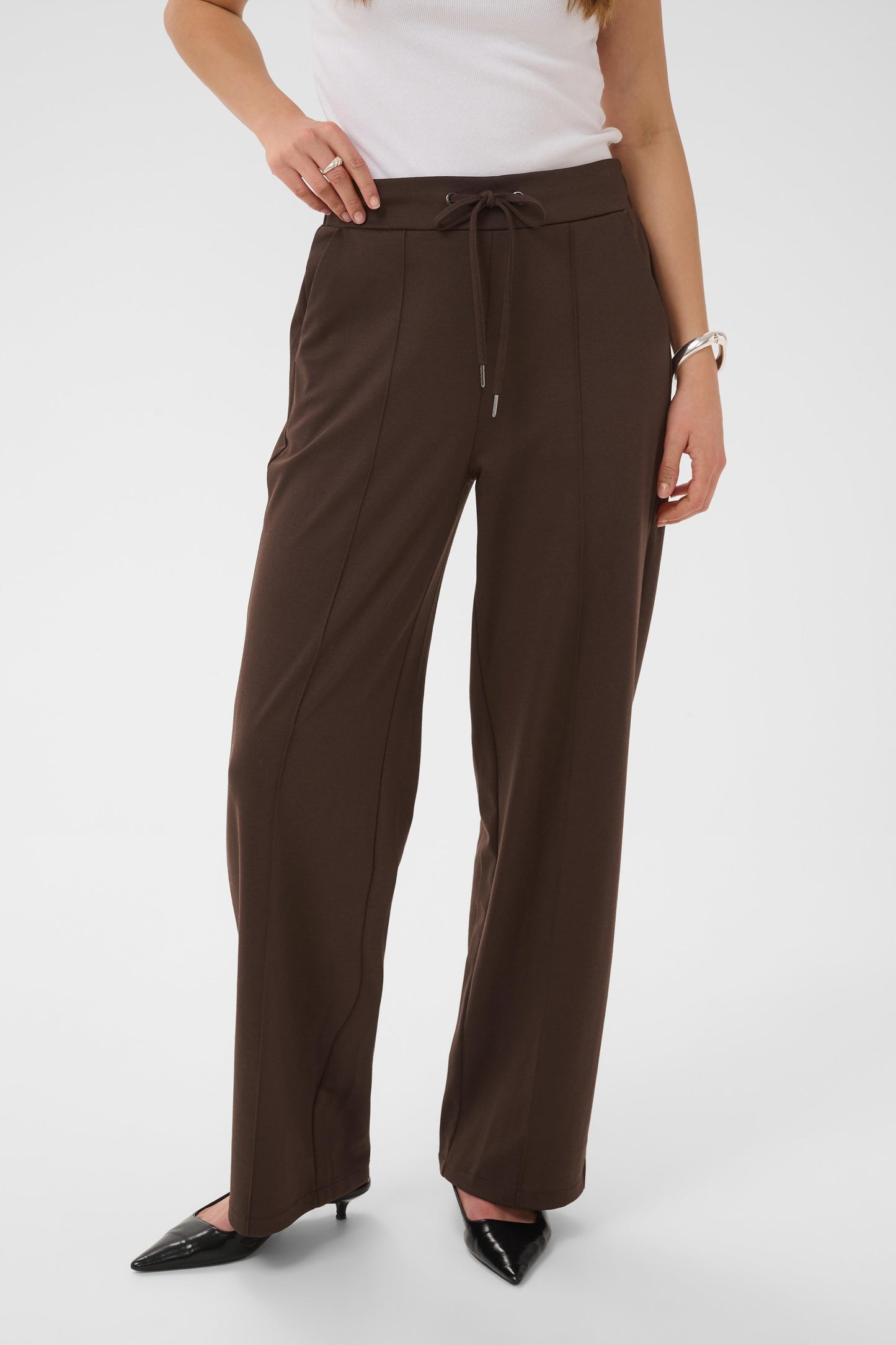 Jenny straight pants - bruin