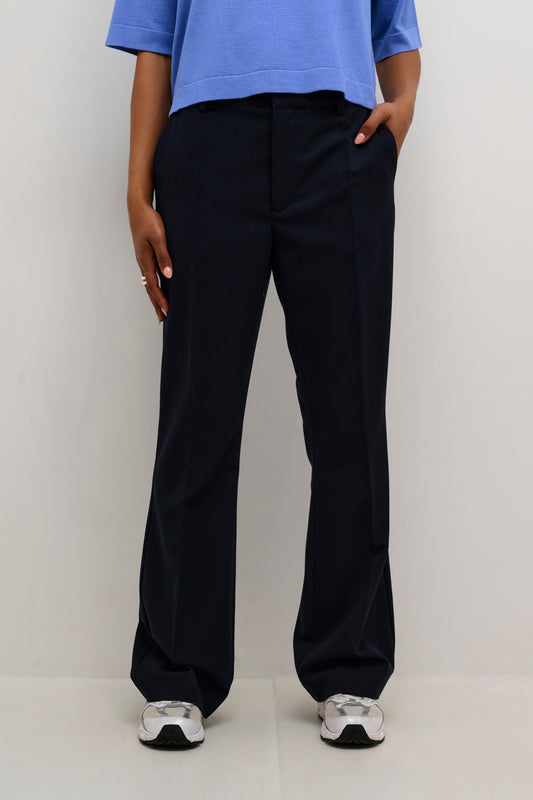 Sakura Flared pants - midnight marine