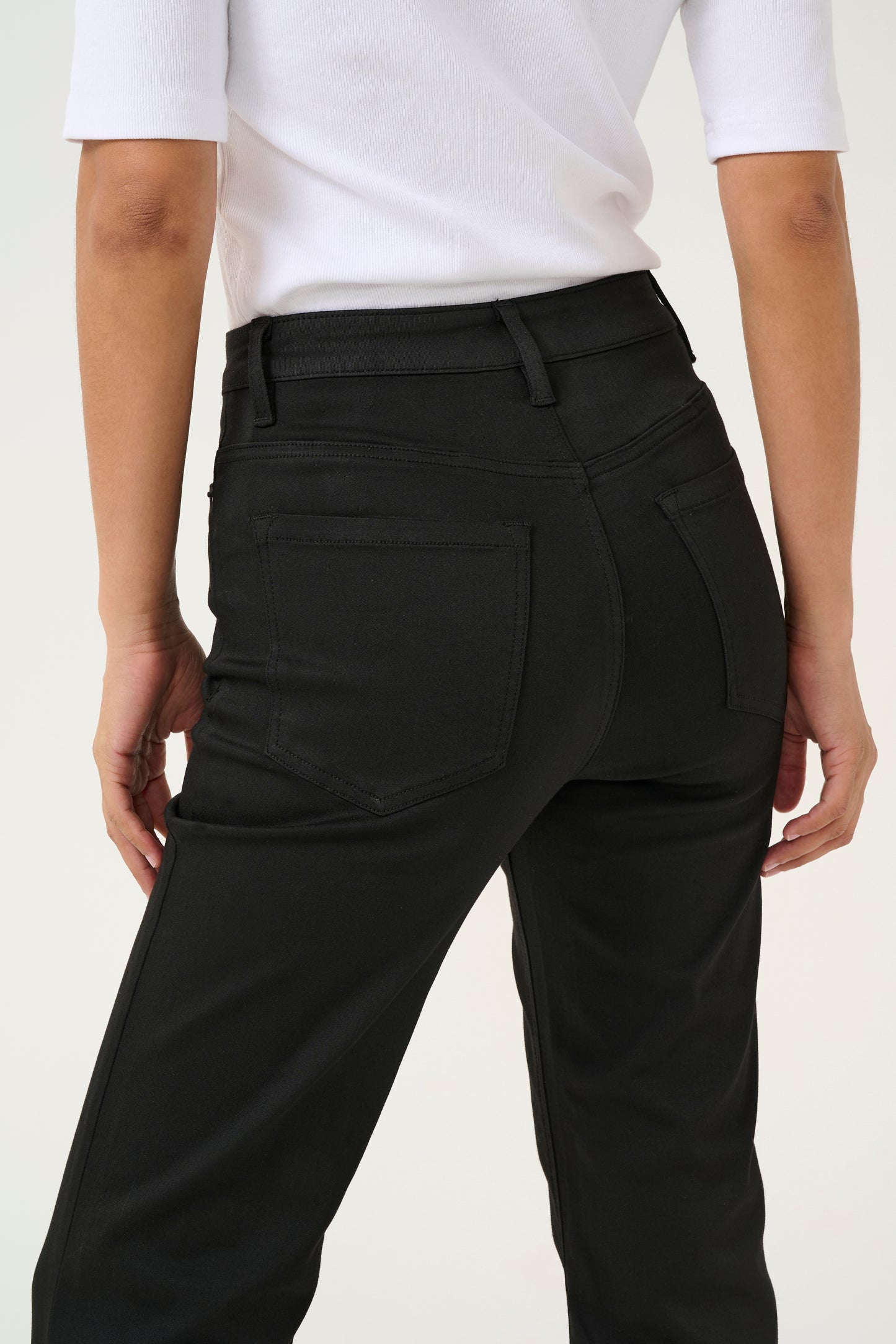 Dima flared jeans - Black deep