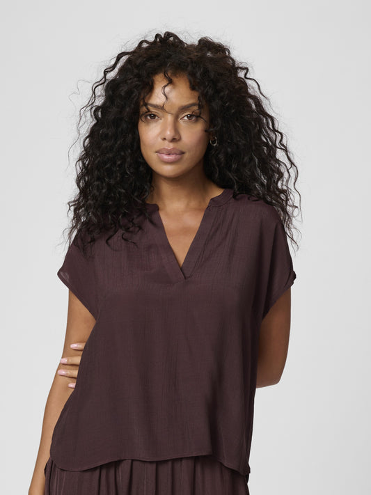 Anja blouse - Fudge