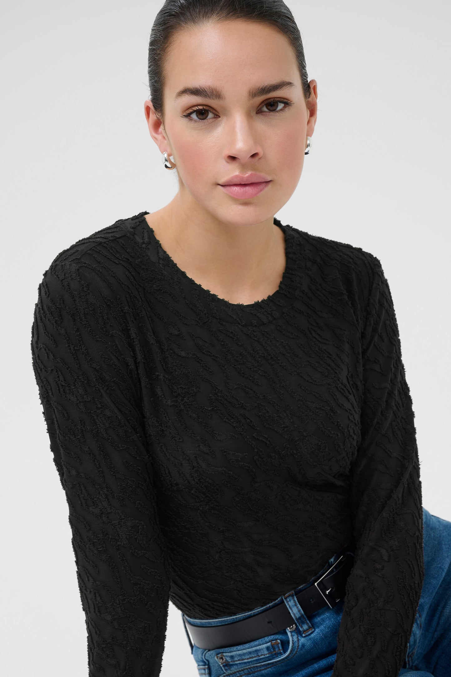 Zeverina t-shirt - black deep