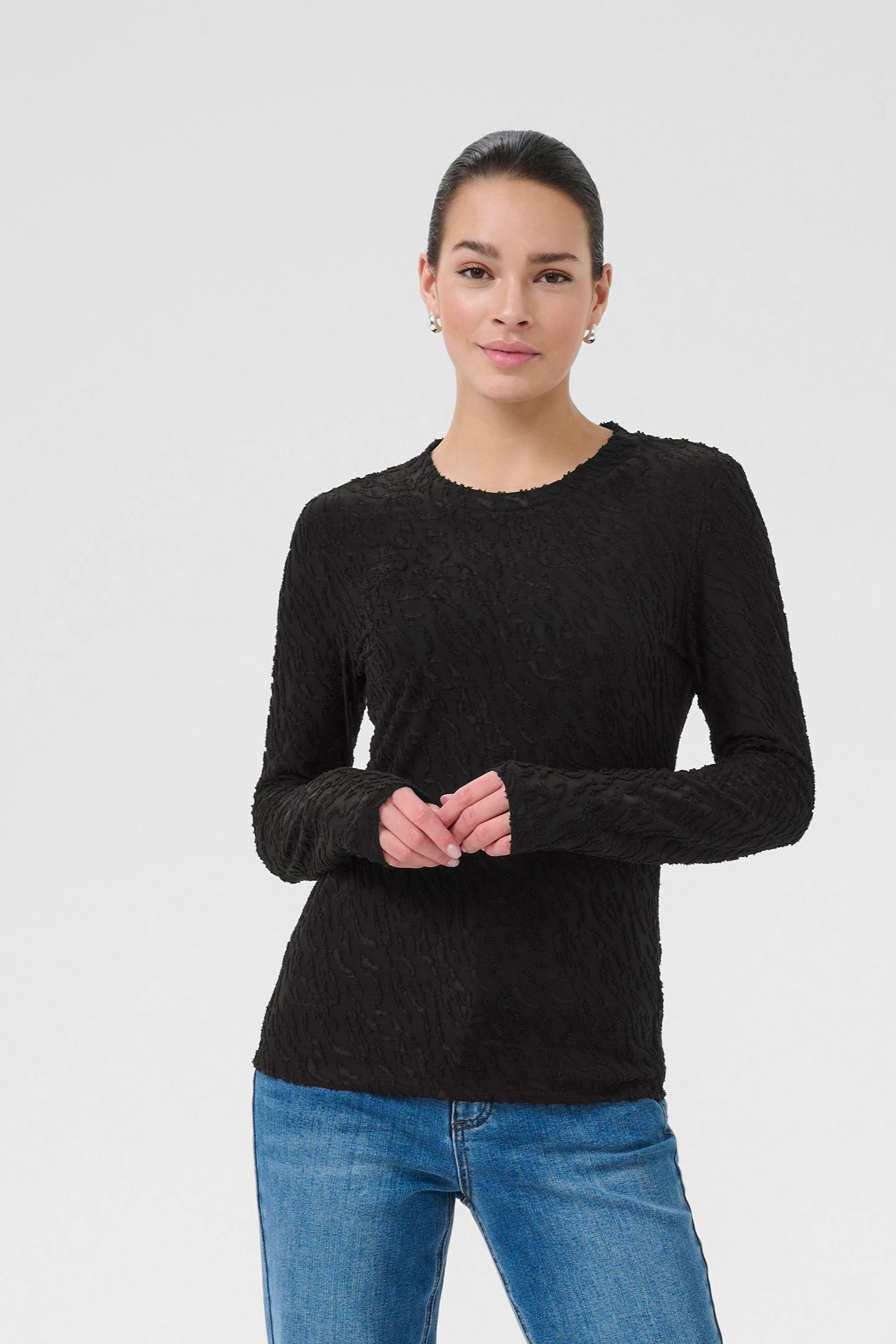 Zeverina t-shirt - black deep