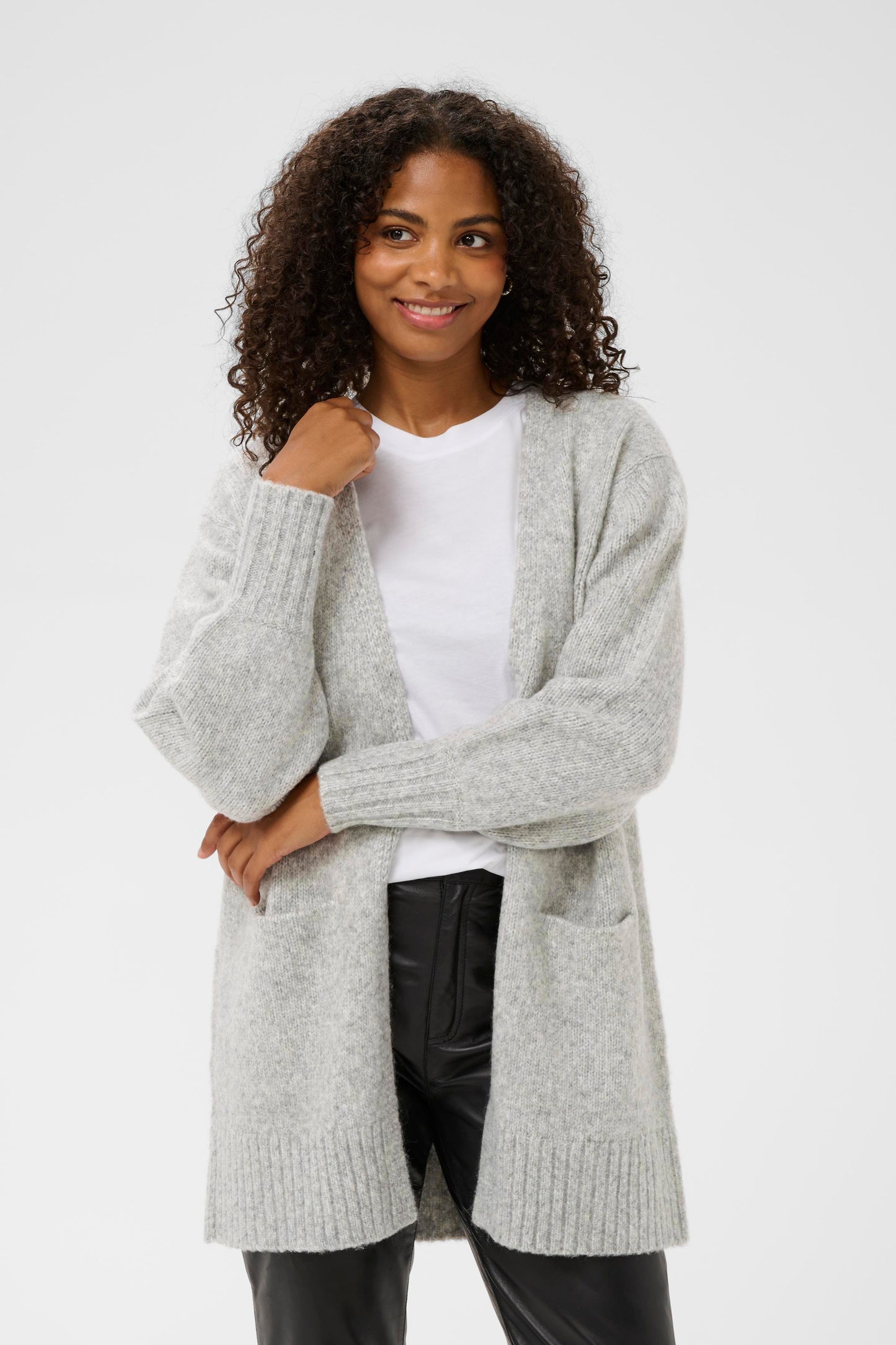 Lianne cardigan - grey melange