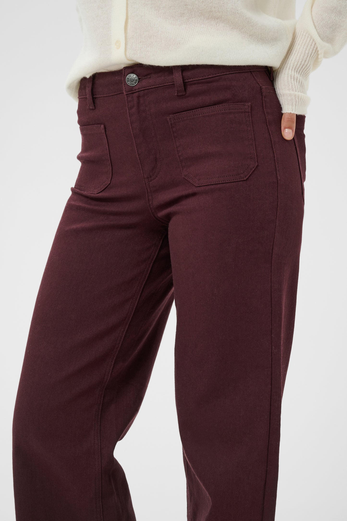 Brook pants high waist - fudge