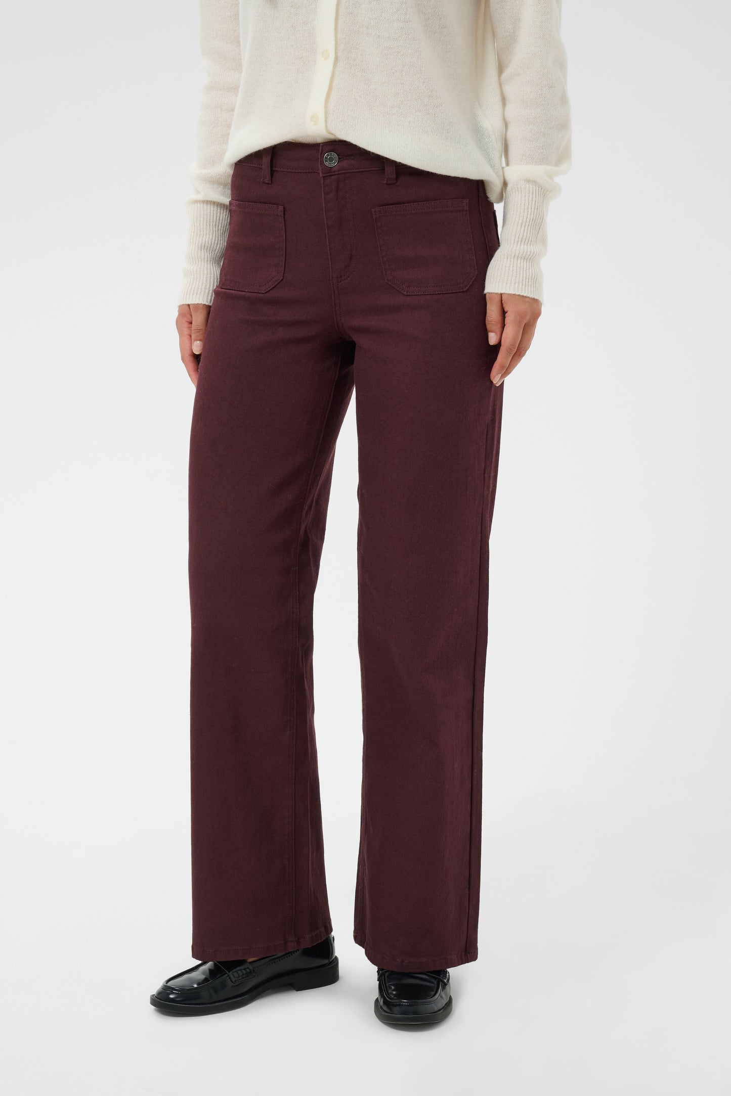 Brook pants high waist - fudge