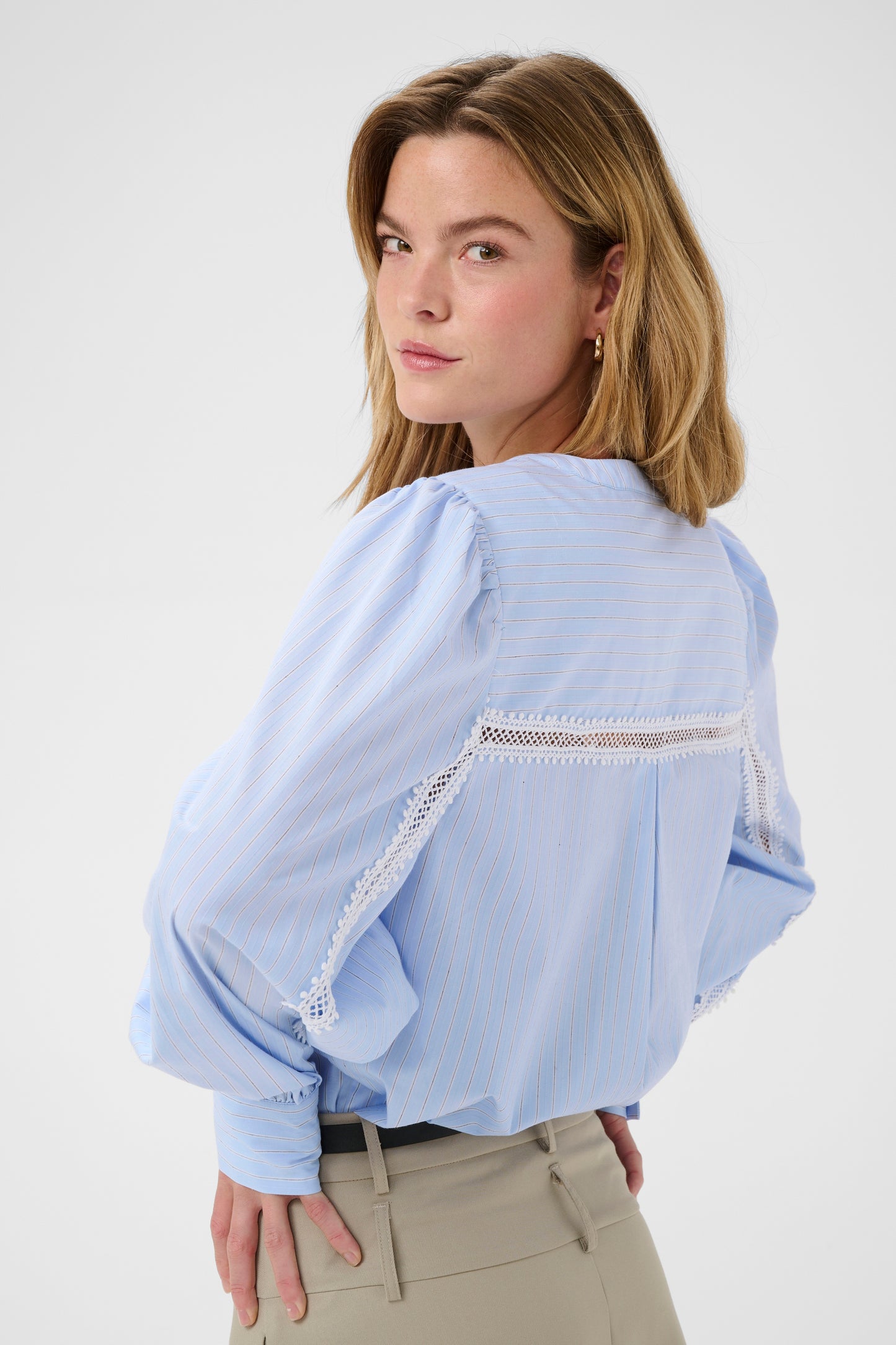 Jada blouse - lichtblauw