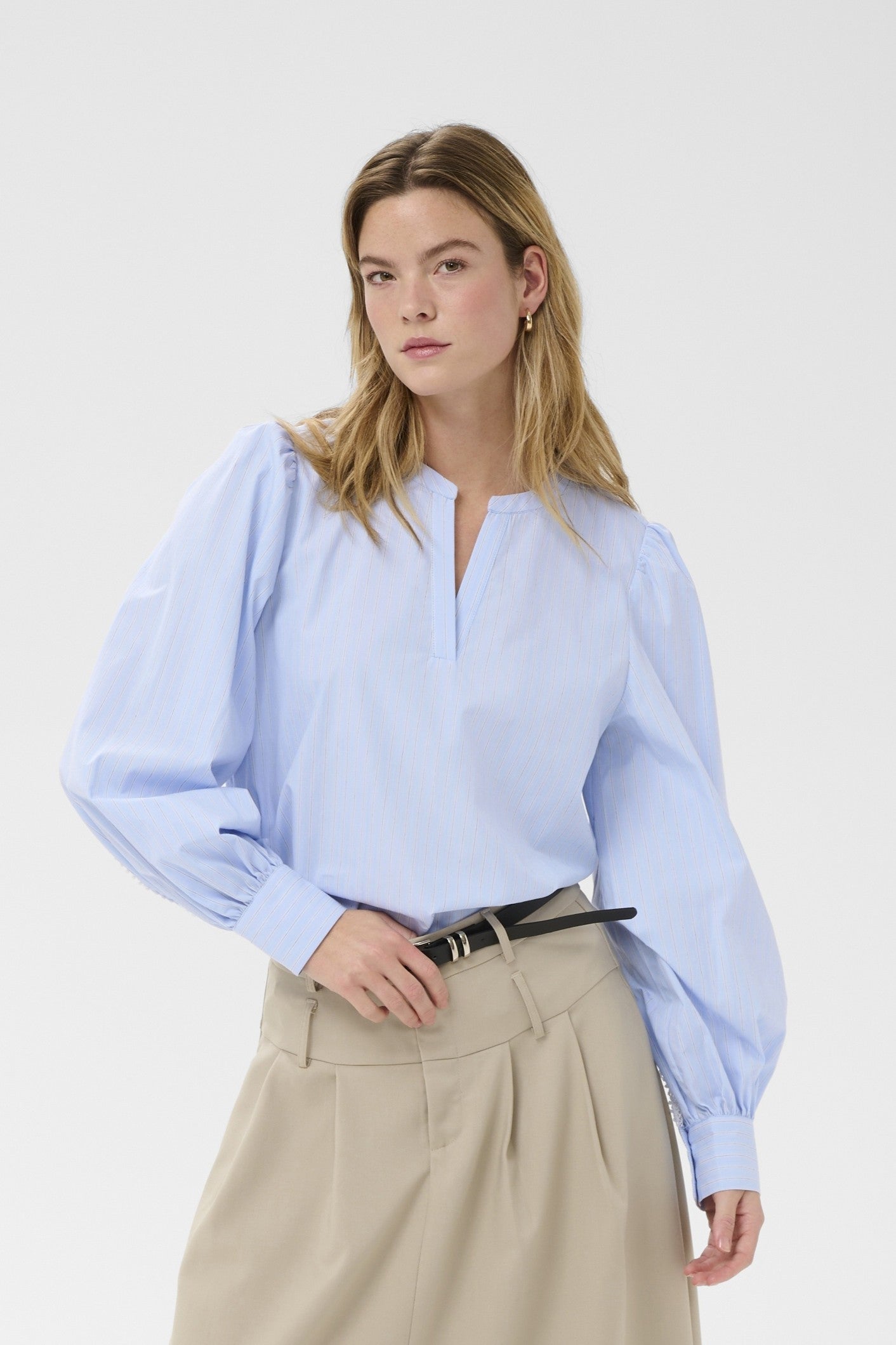 Jada blouse - lichtblauw