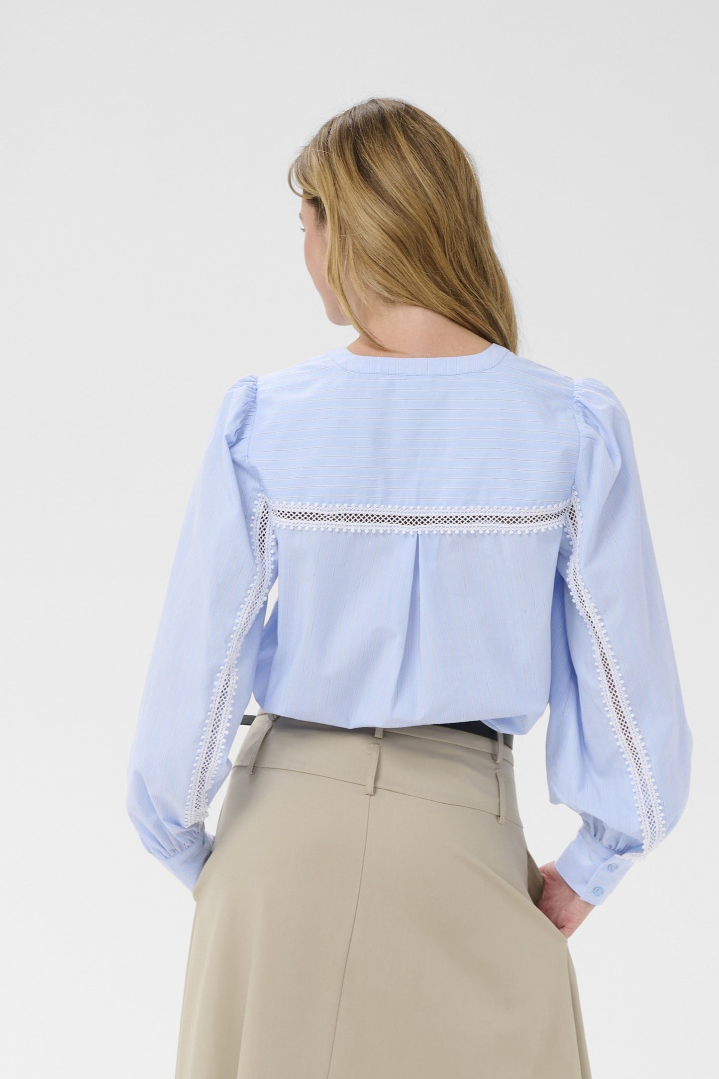 Jada blouse - lichtblauw
