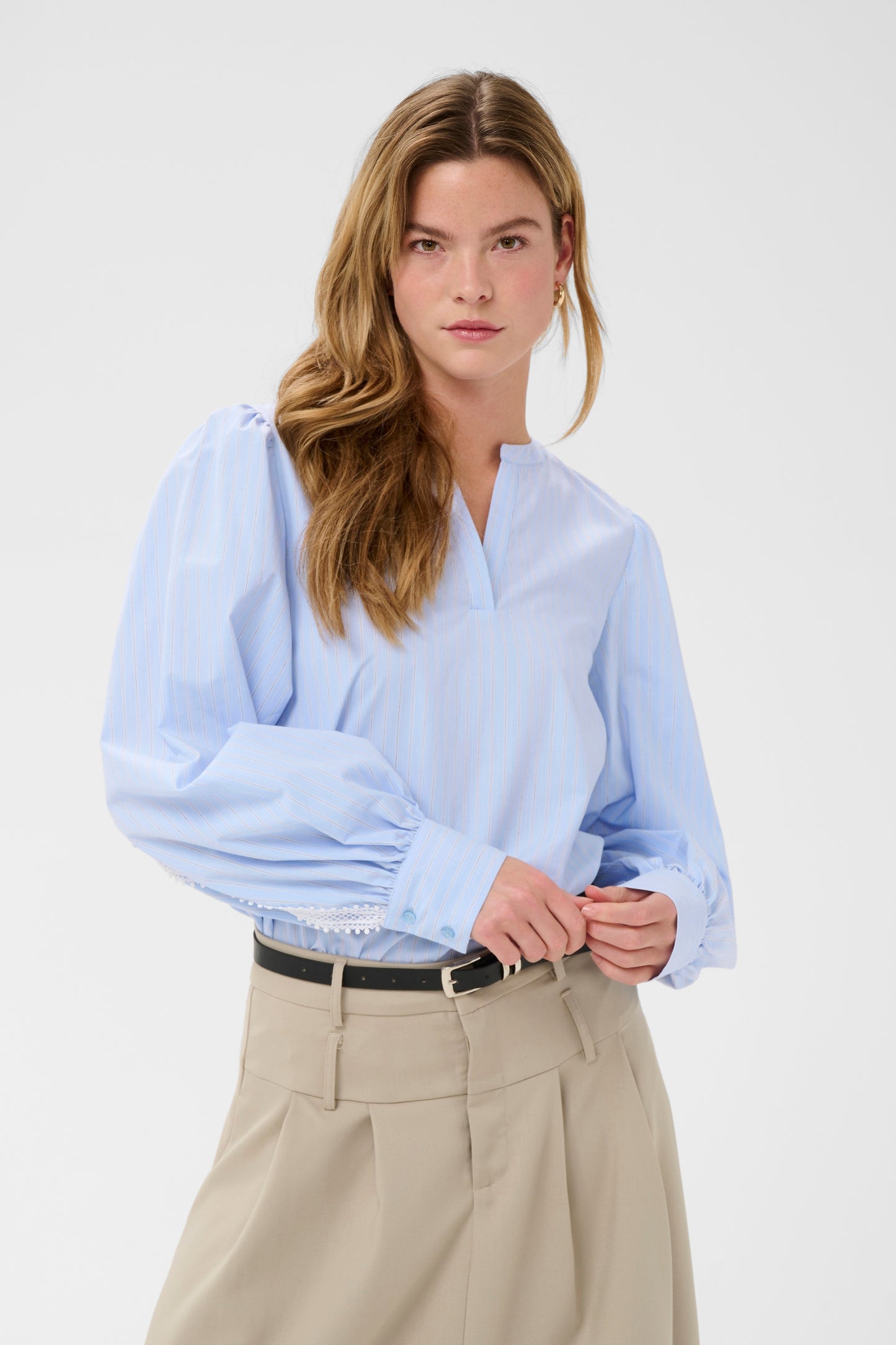 Jada blouse - lichtblauw