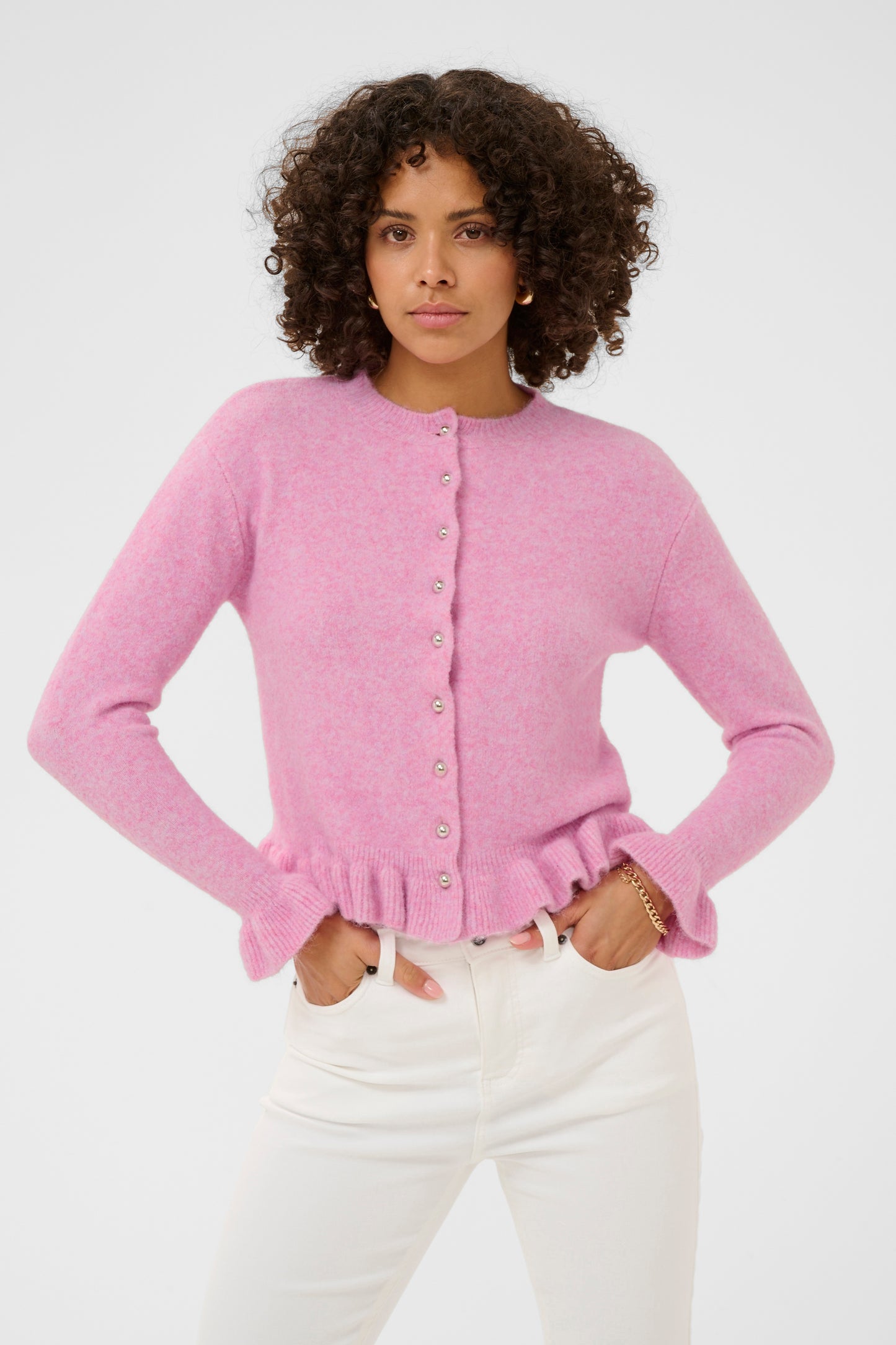 Emma Frill cardigan - roze