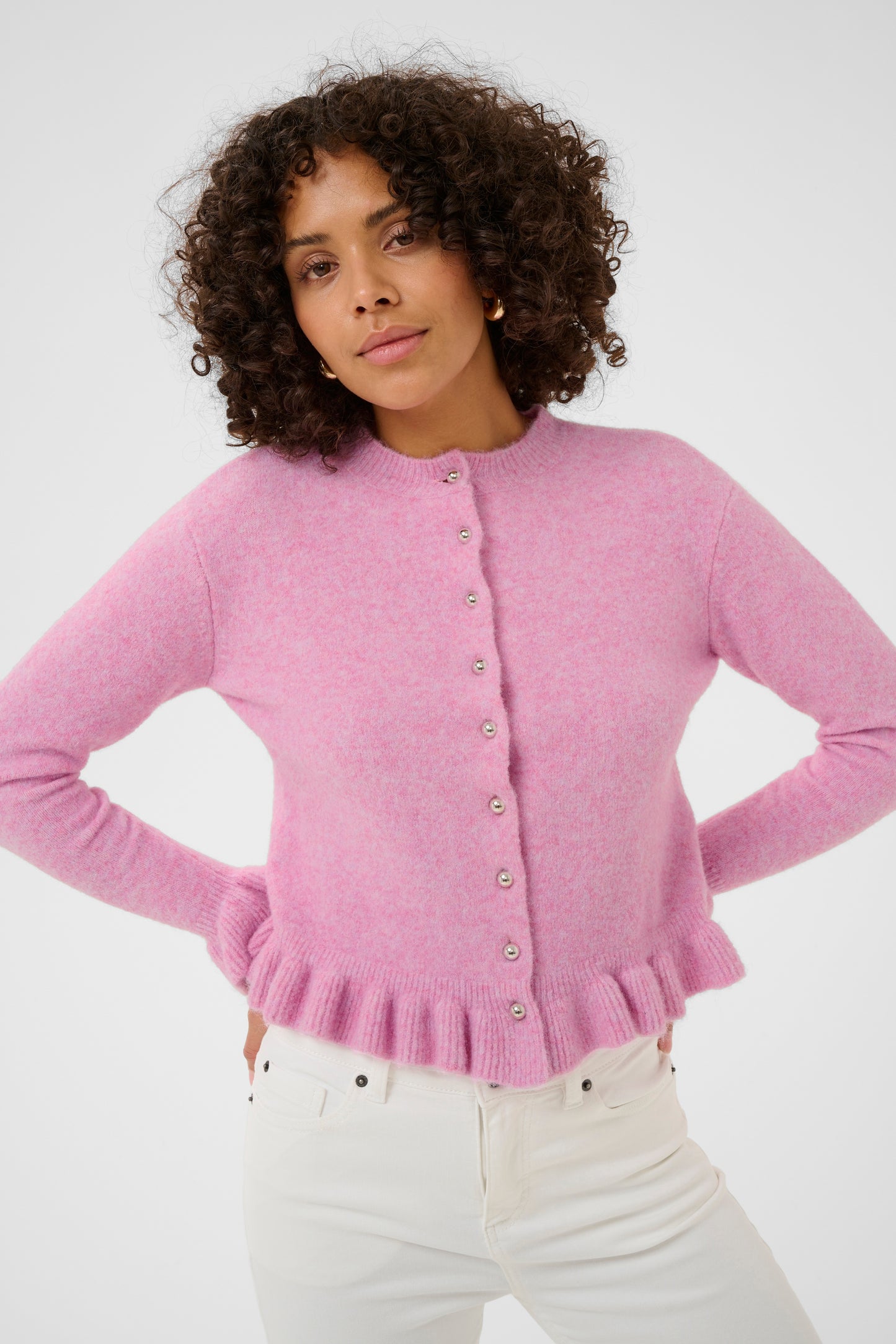 Emma Frill cardigan - roze