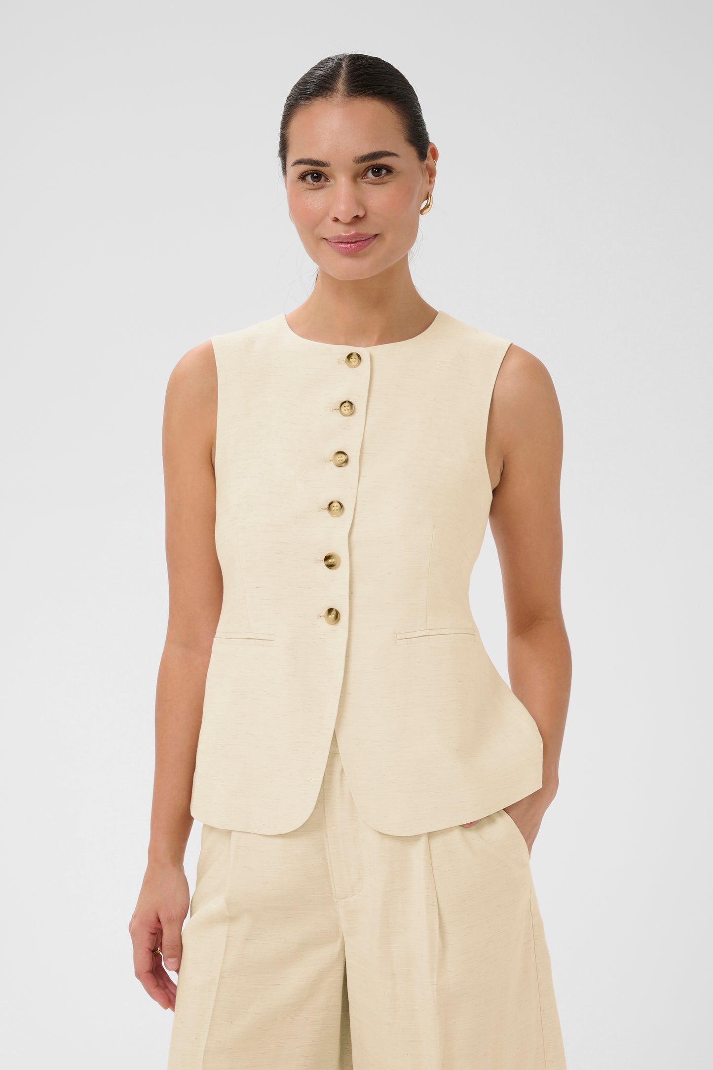 Annetta waistcoat - beige