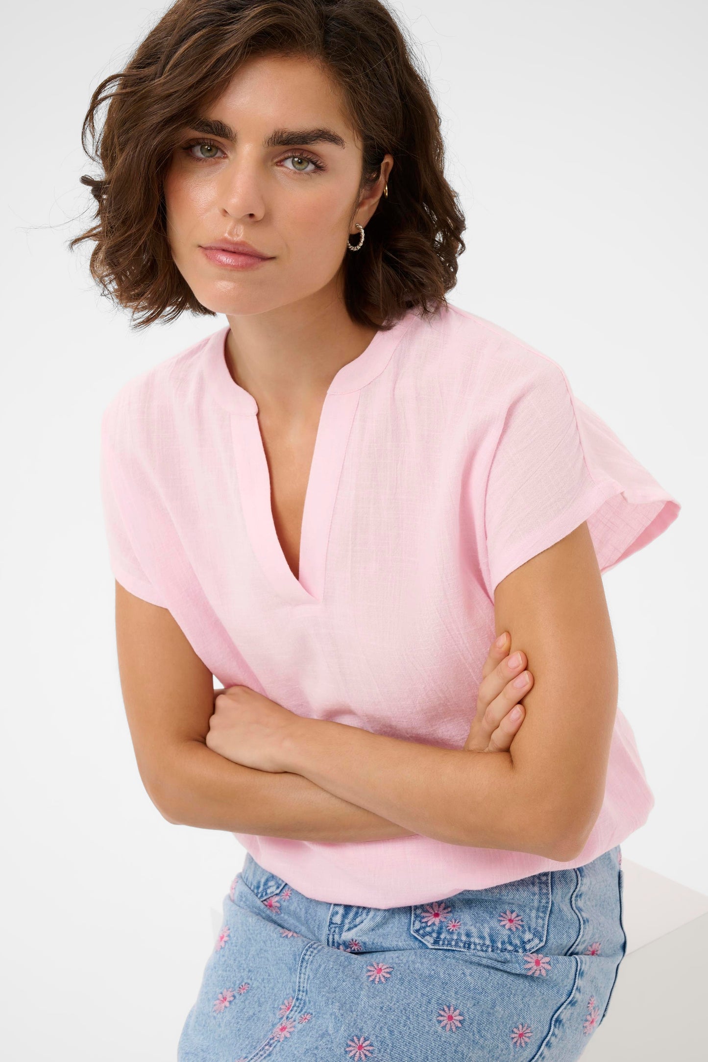 Pauline blouse - lichtroze