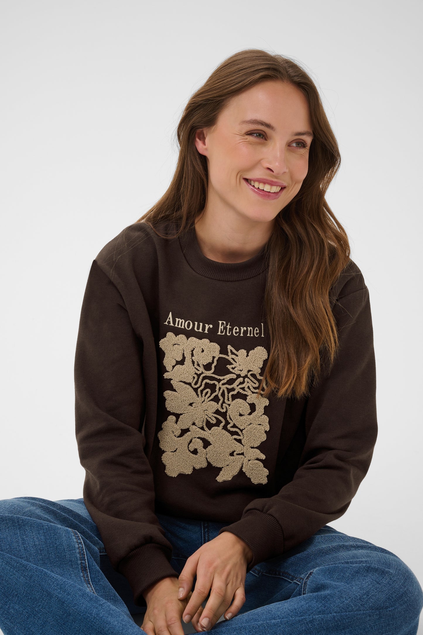 Roseanne sweater - bruin