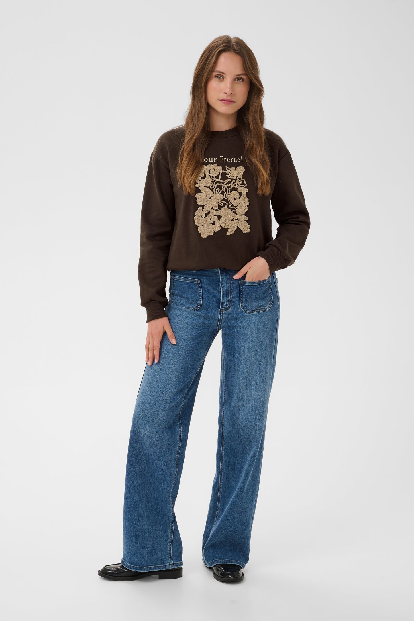 Roseanne sweater - bruin