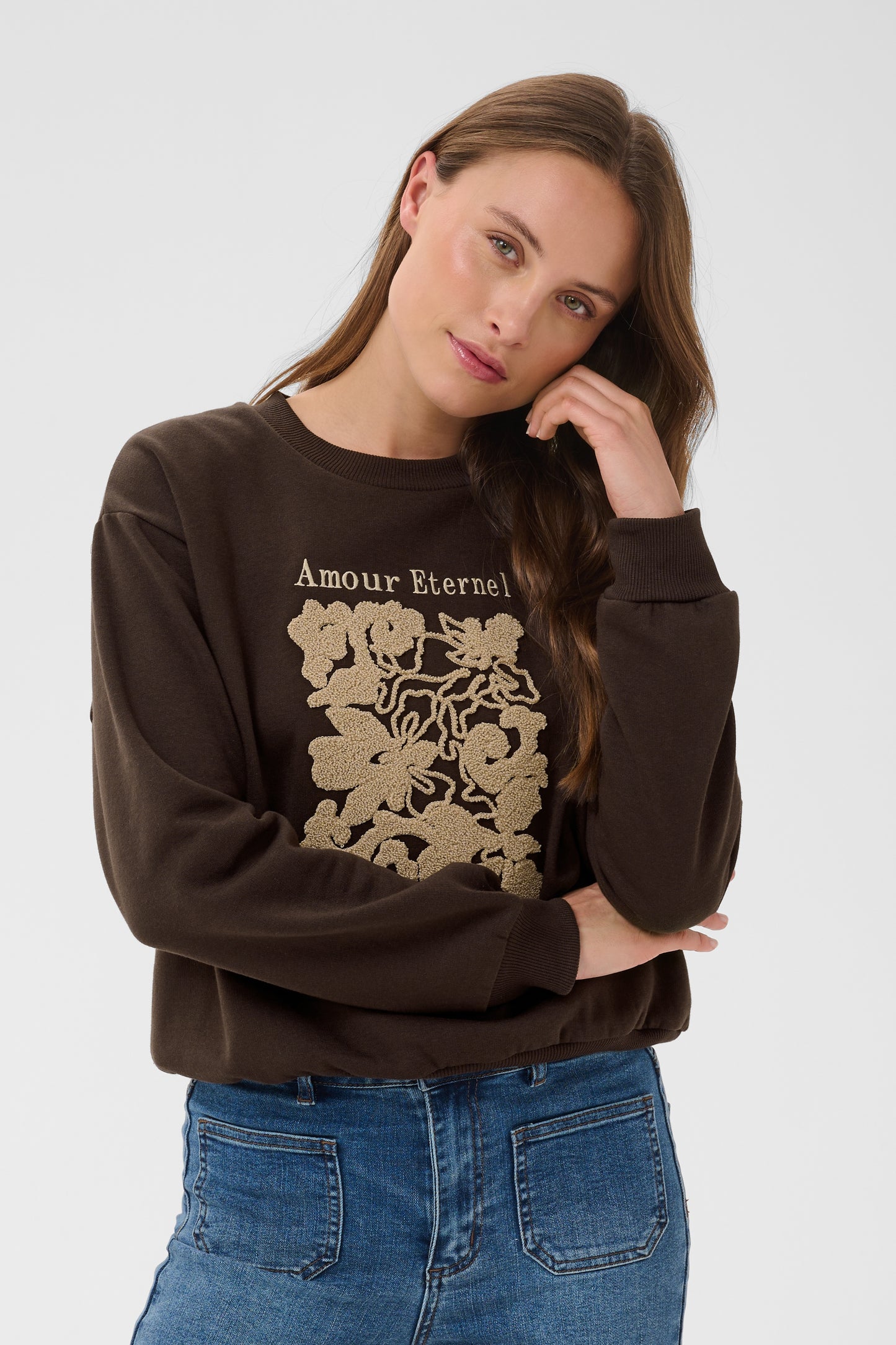Roseanne sweater - bruin
