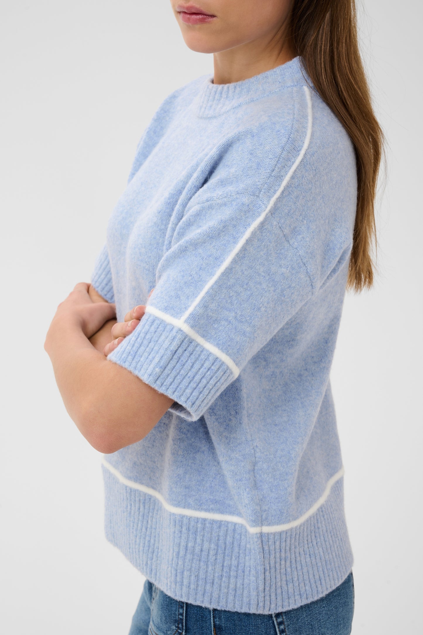 Jinie knit - lichtblauw