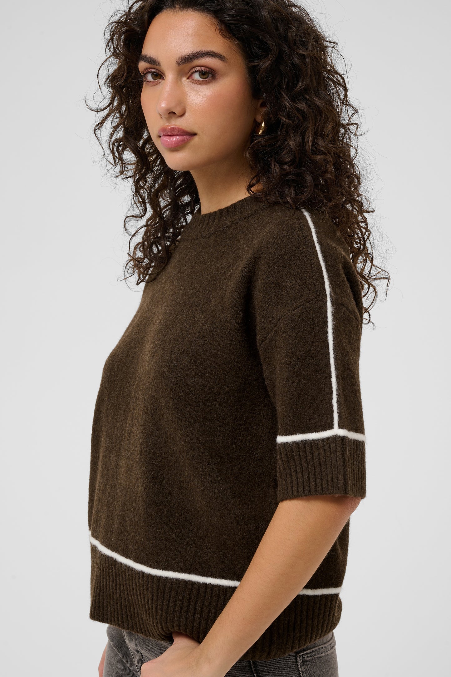 Jinie knit - bruin