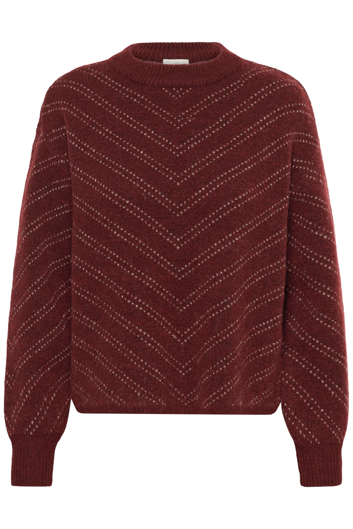 Hillery pullover - terracotta