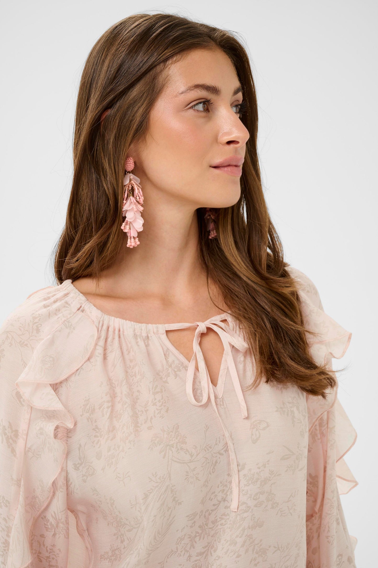 Amy blouse - peach blush