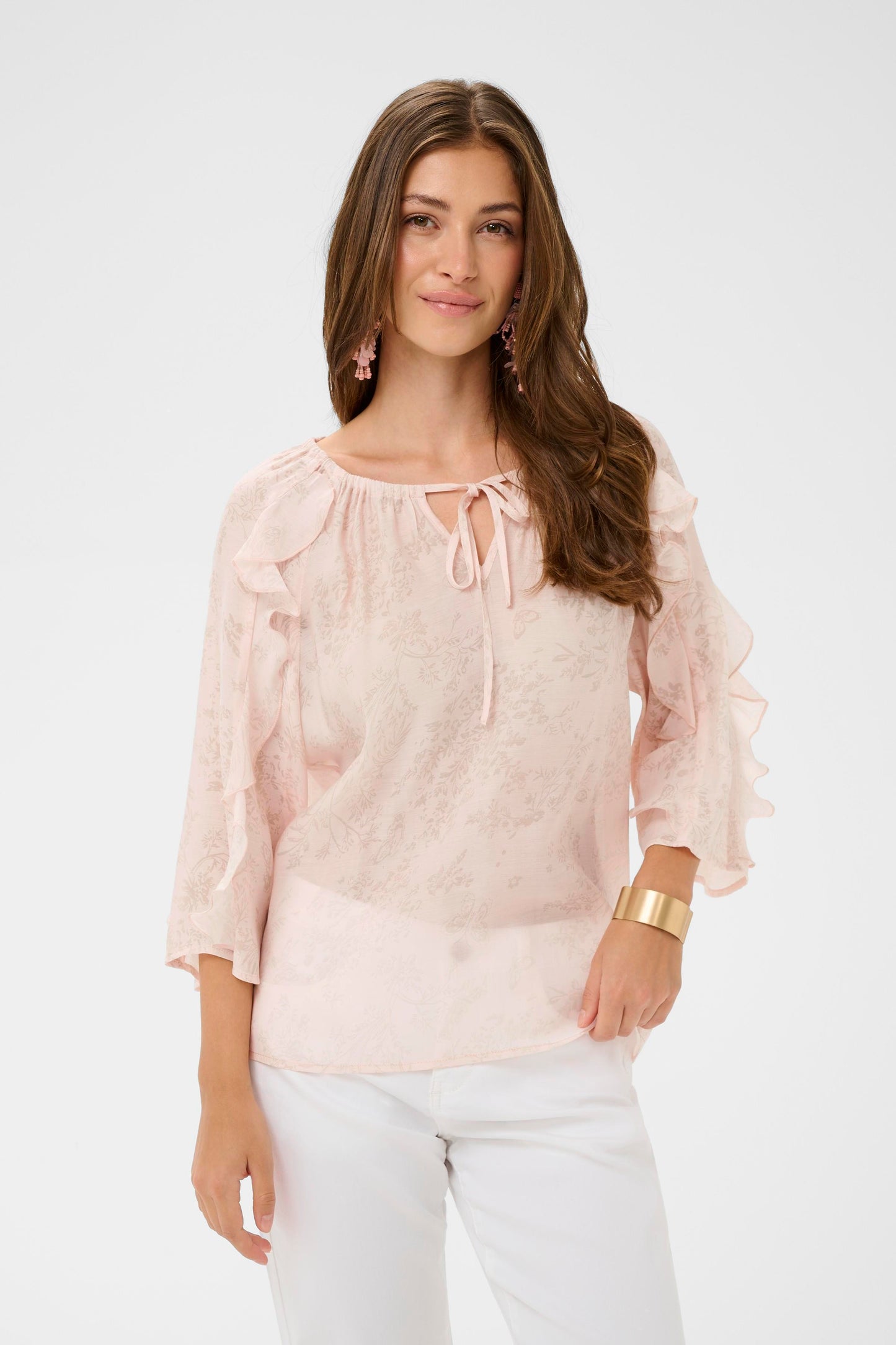 Amy blouse - peach blush