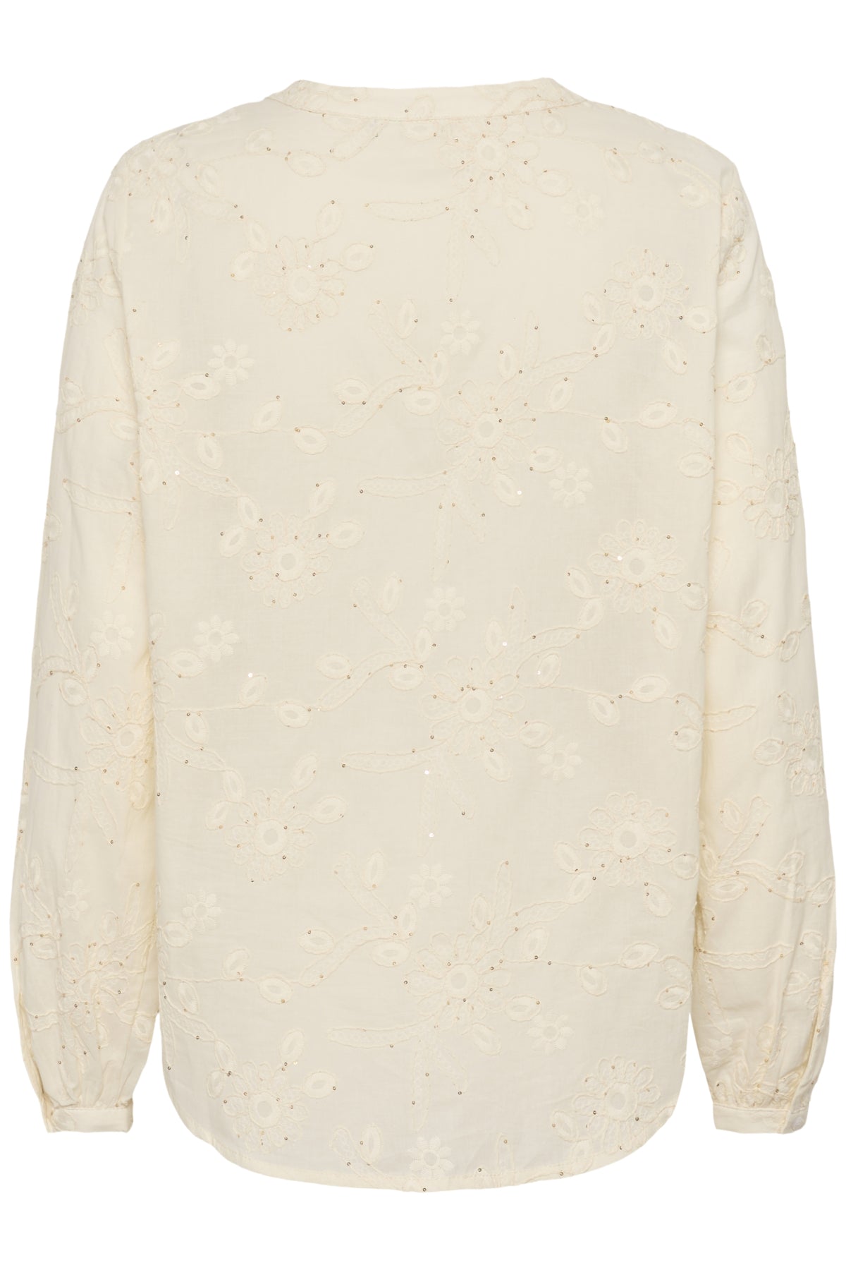 Milly blouse broderie - crème