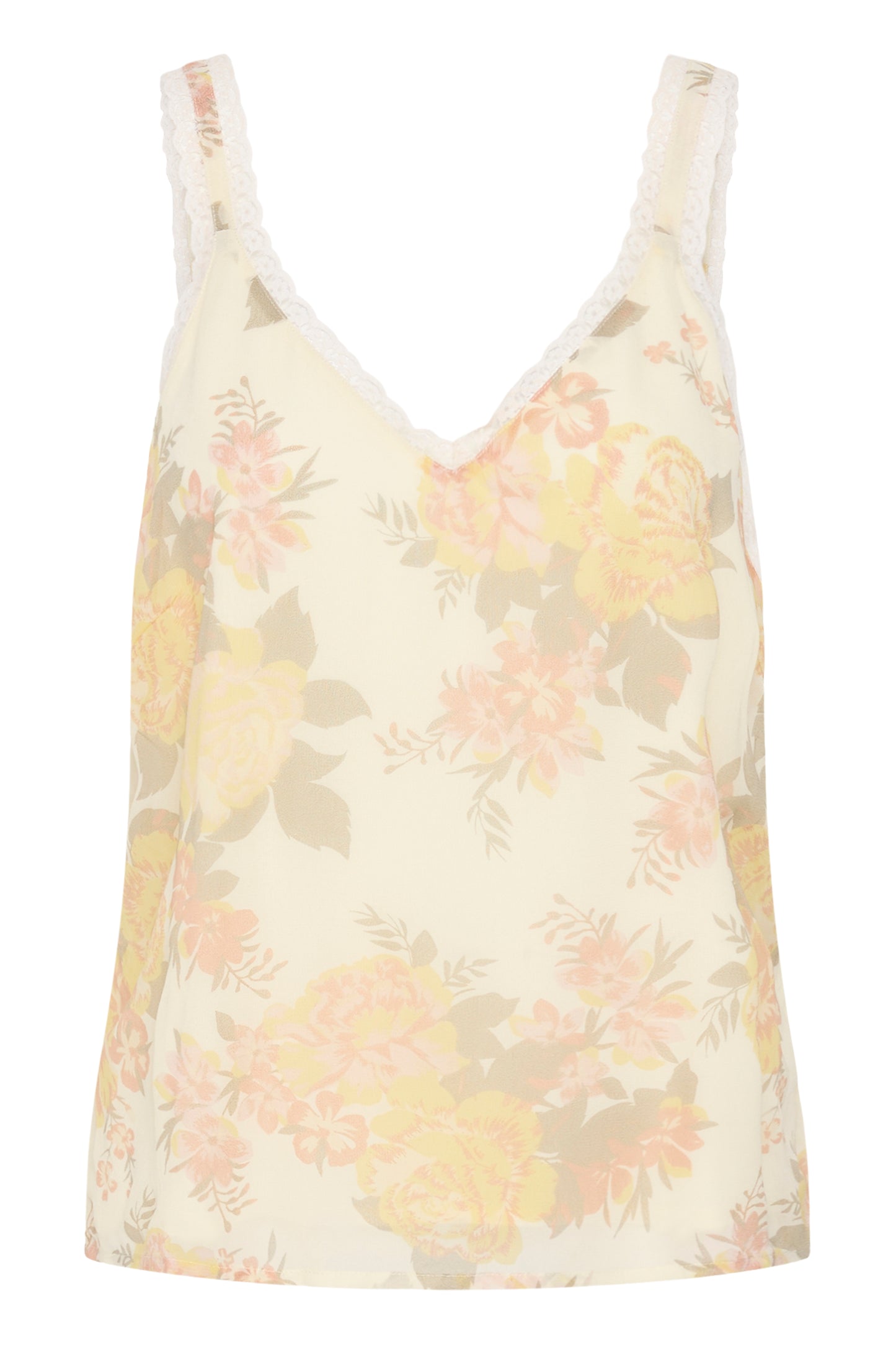 Alitia top - lemon flower