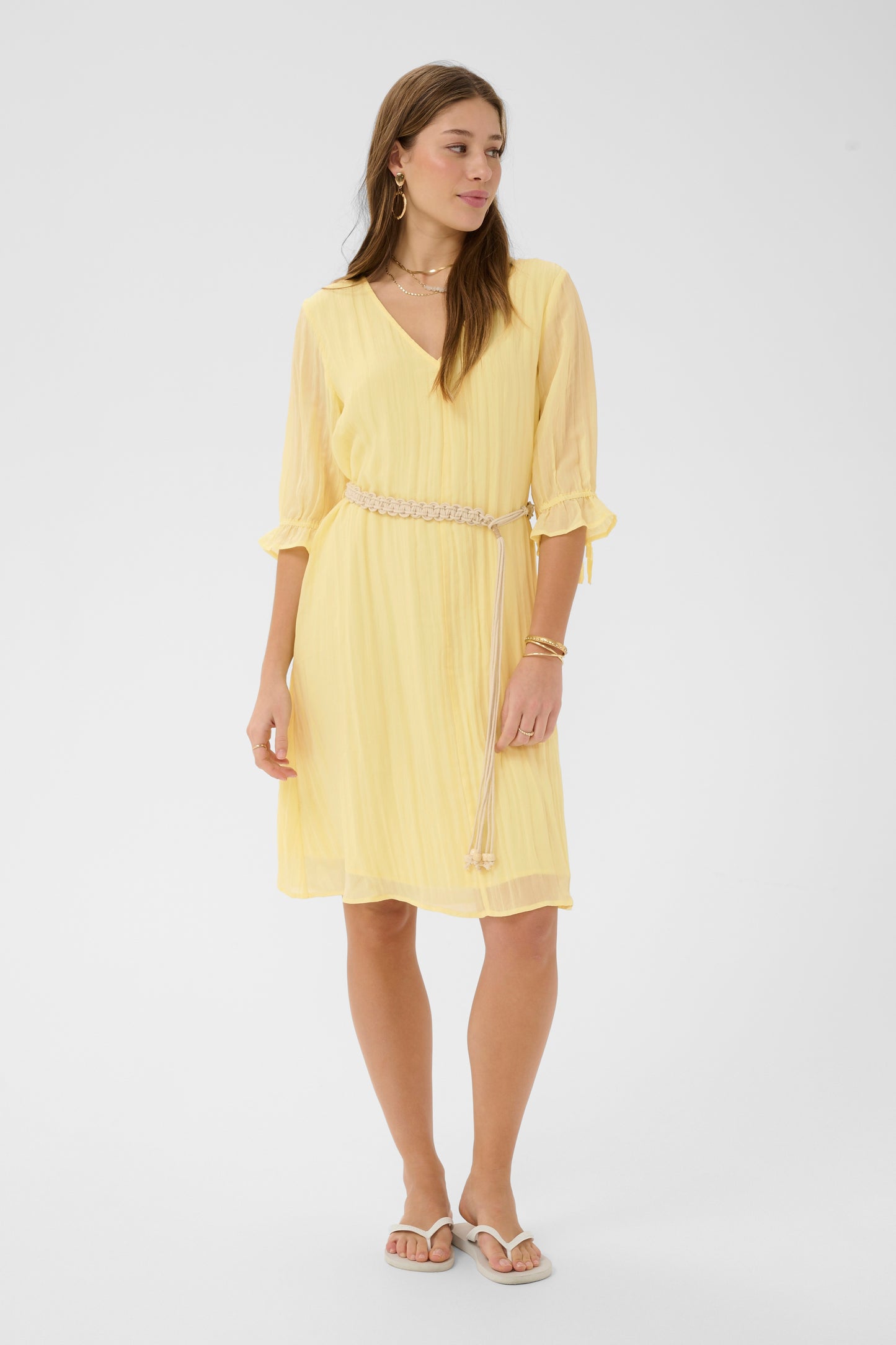 Isabelle dress - lemon