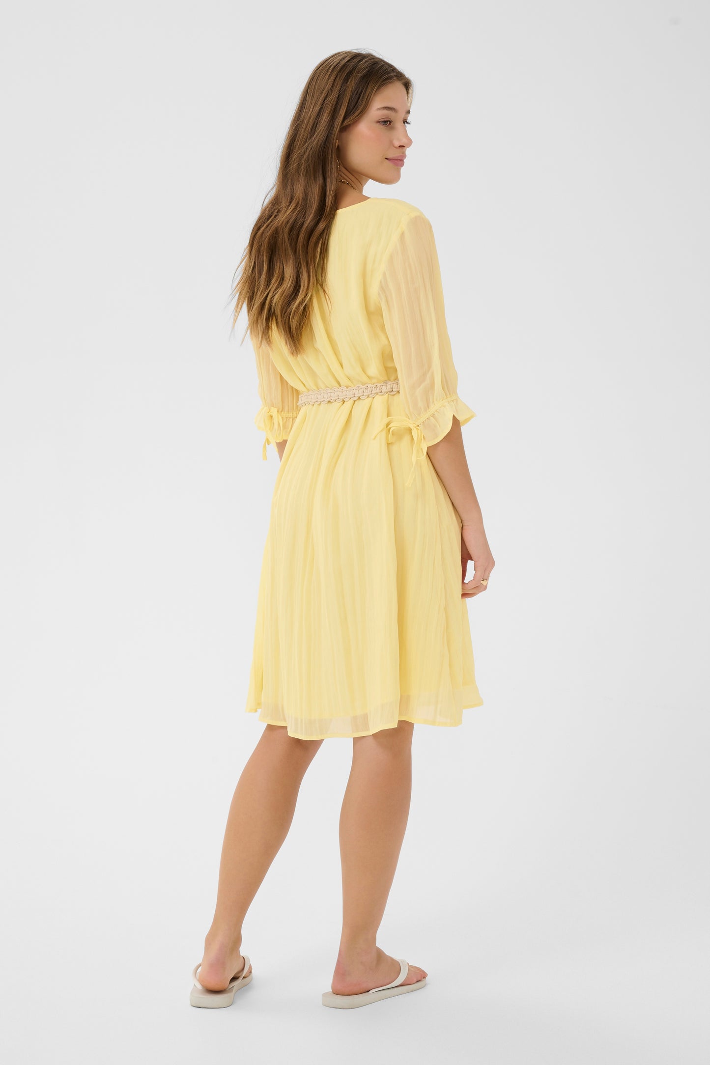 Isabelle dress - lemon