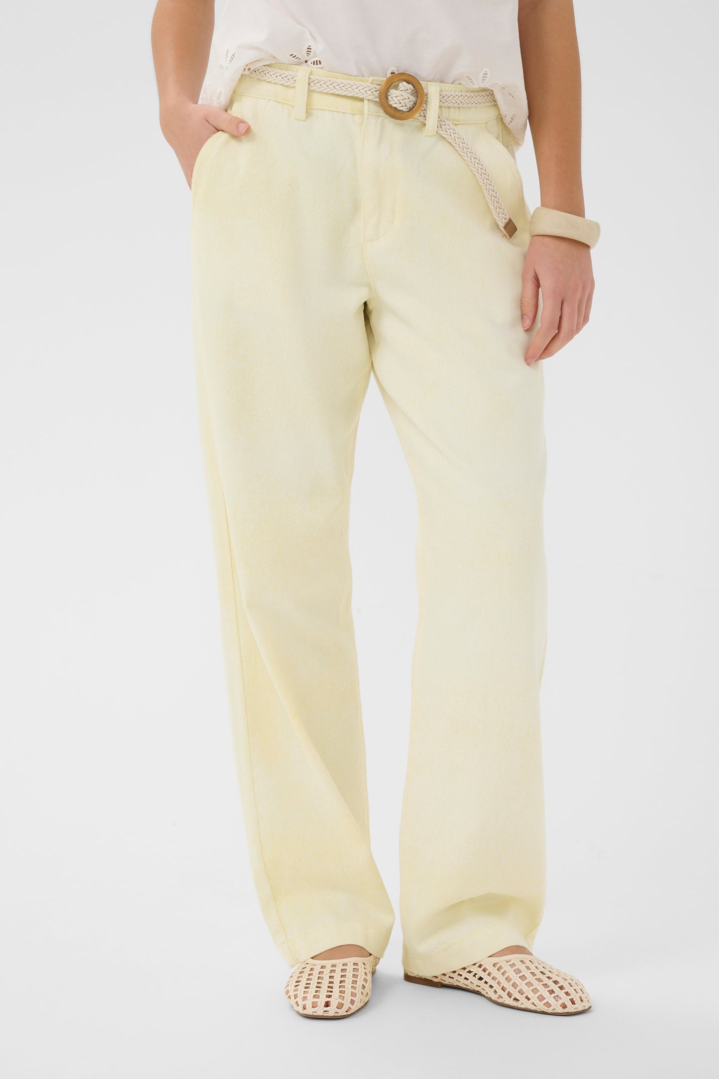 Lorra pants - lemon