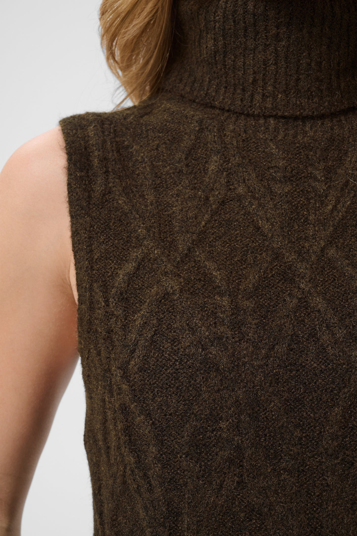 Elsie knit slipover - bruin