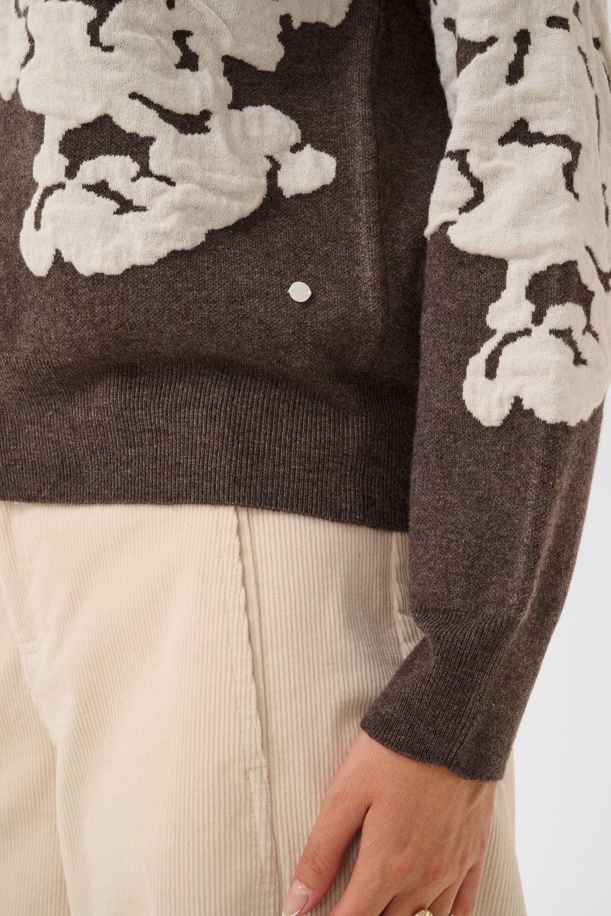 Alley knit pullover - bruin