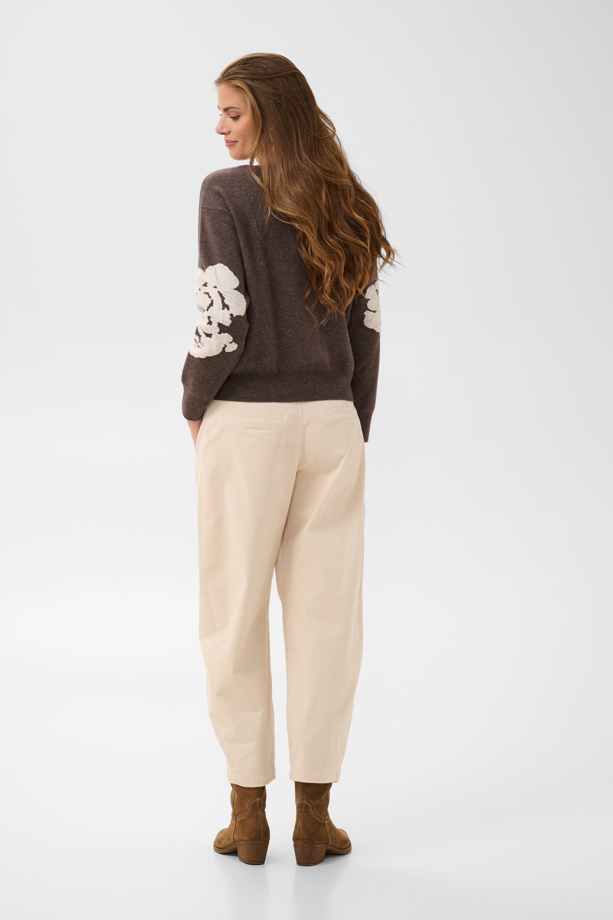 Alley knit pullover - bruin