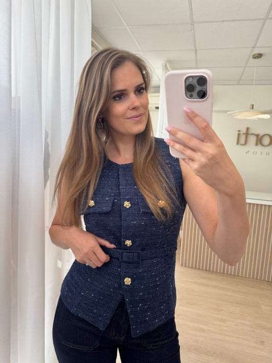 Chanel jacket - dark blue