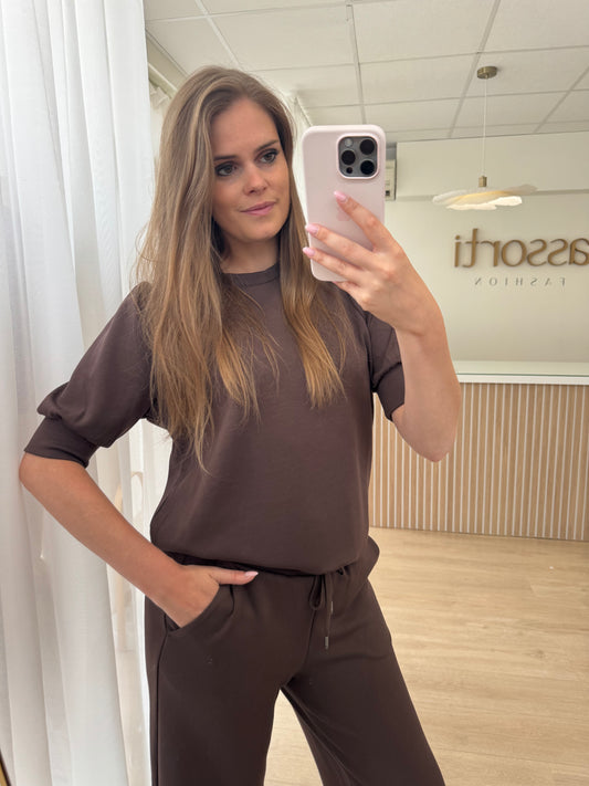 Banu 83 sweater - bruin