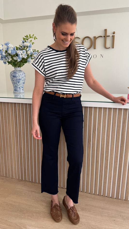 Nadira 3B pants - donkerblauw