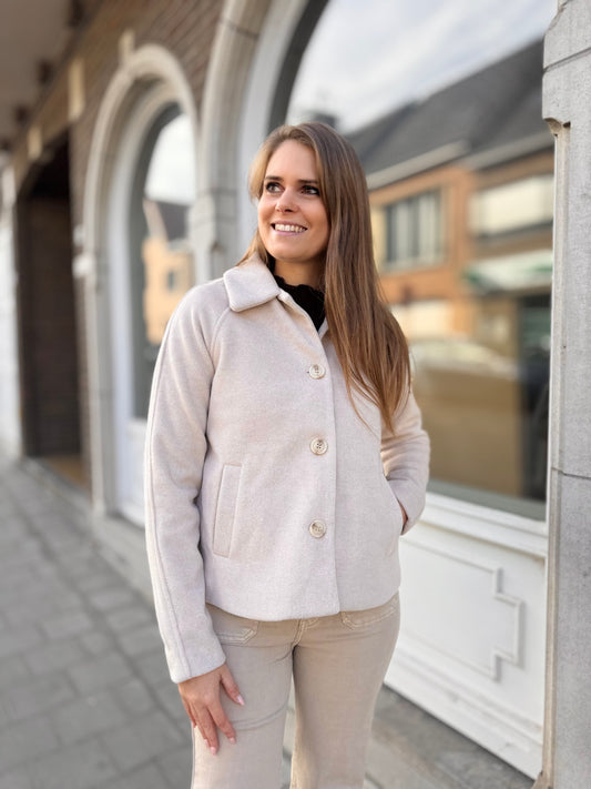 Olga coat - sand