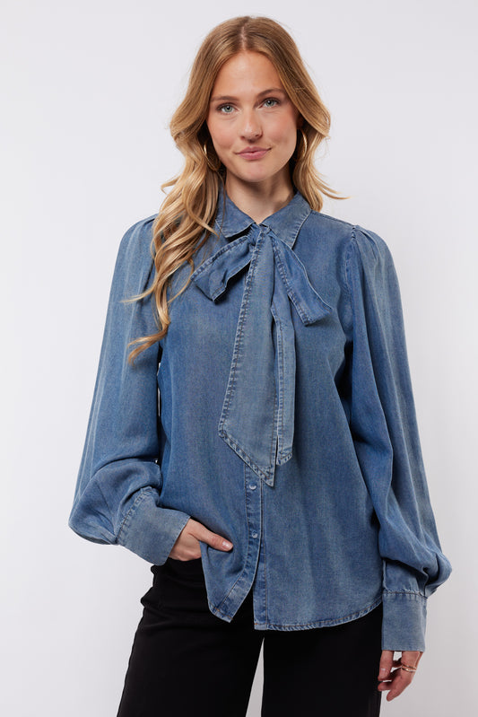 Lissa blouse - jeans