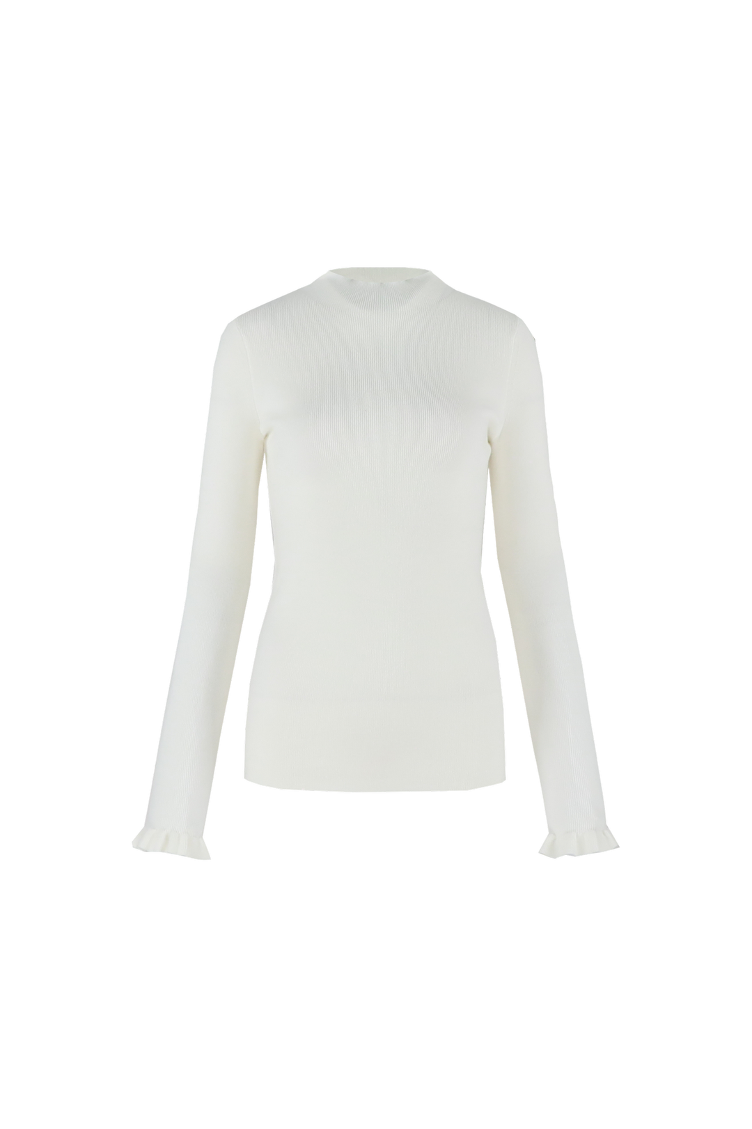 Astrid knit pullover - wool white