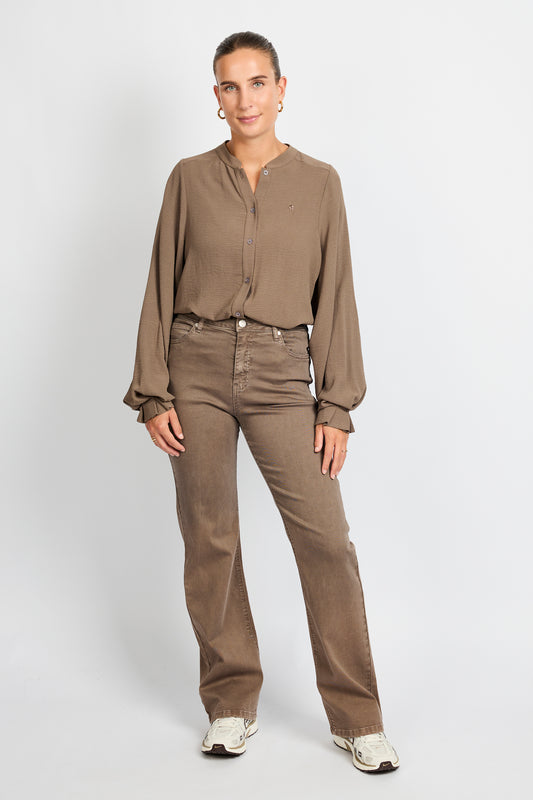 Naomi pants - bronze