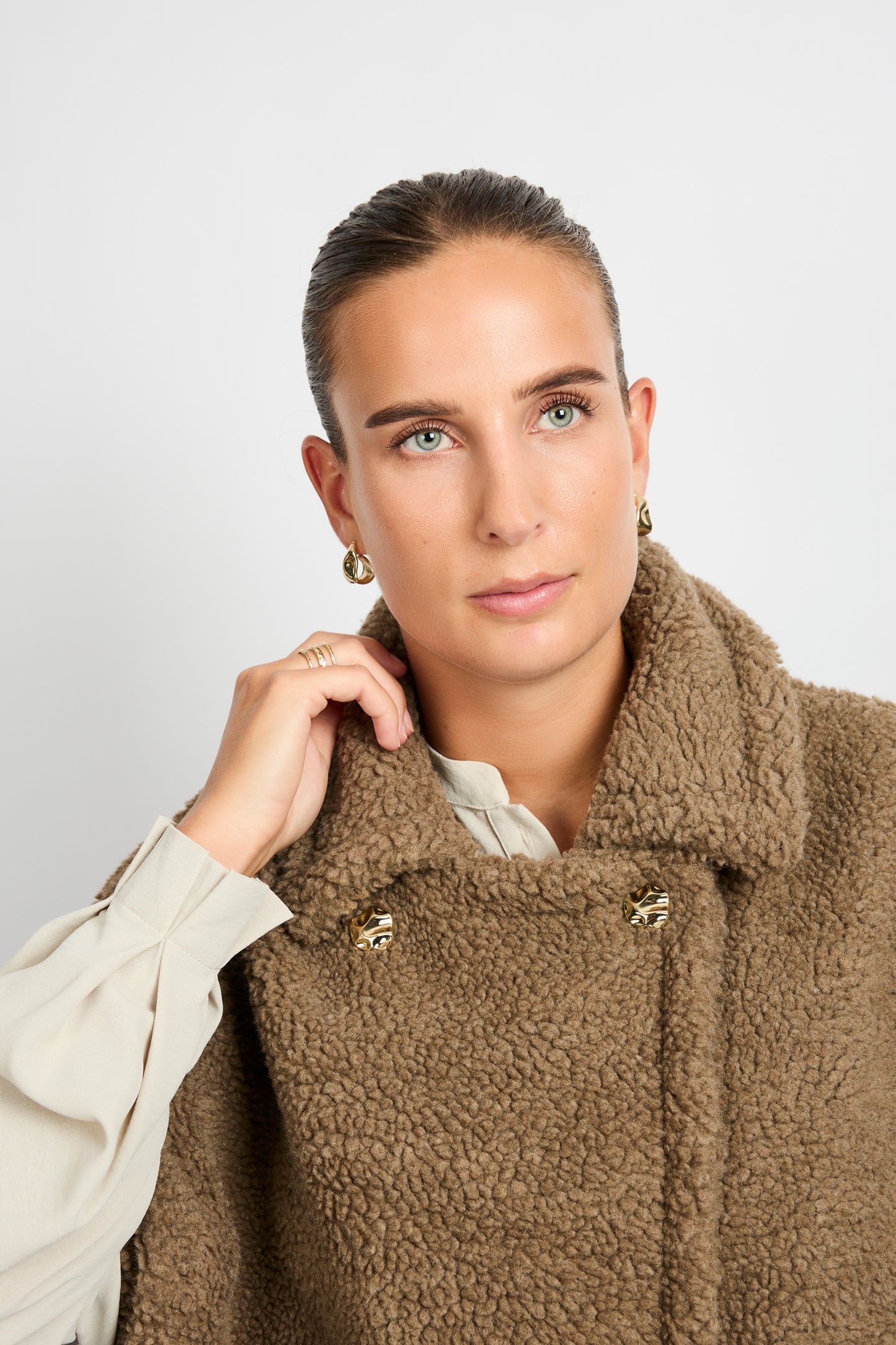 Orla coat - bronze