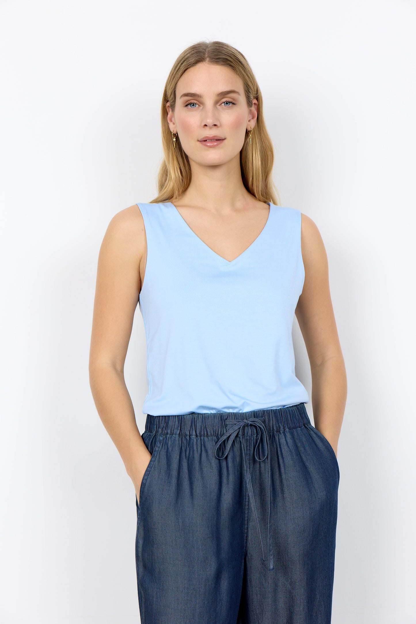 Marica 283 top - lichtblauw
