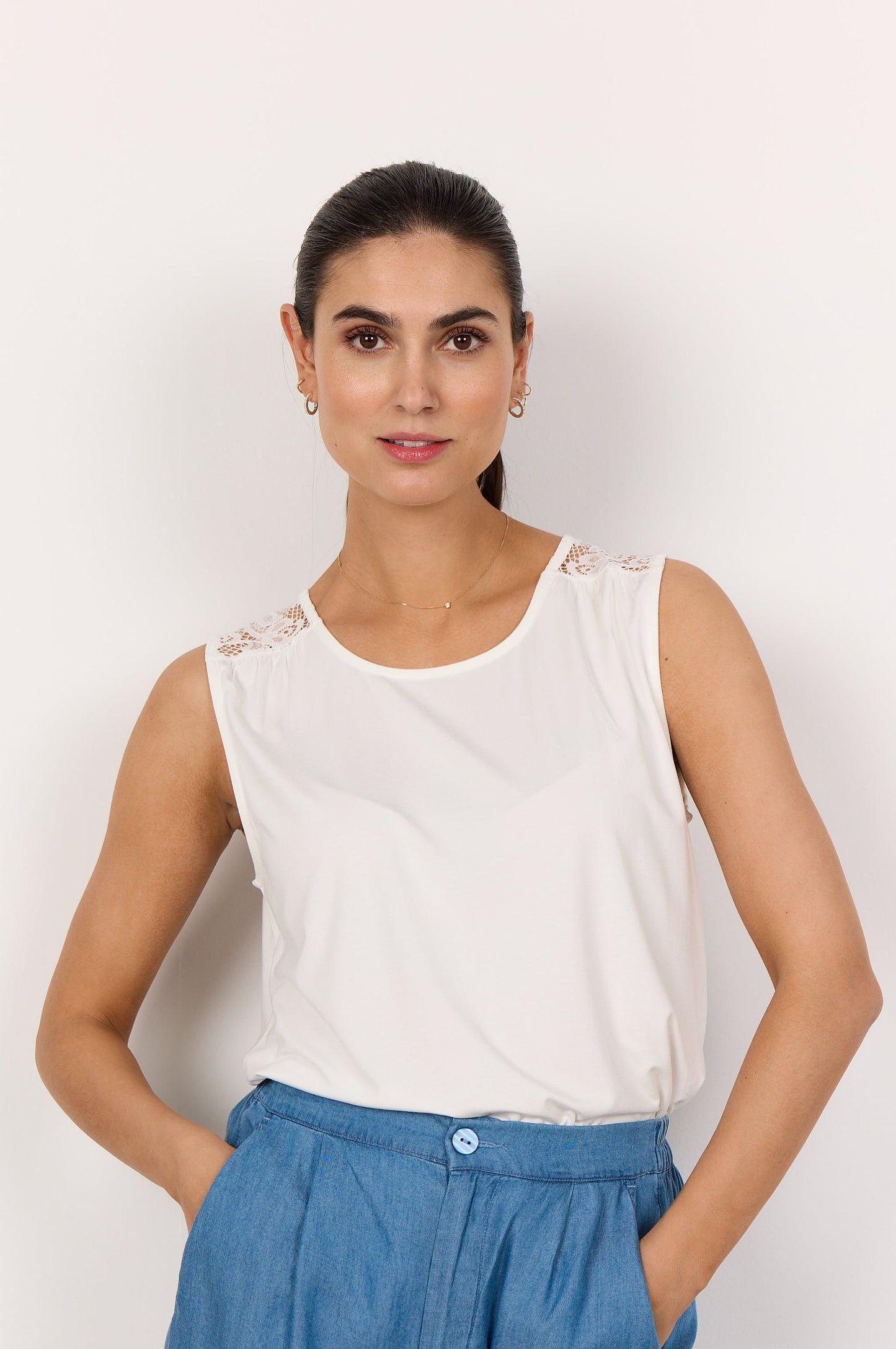 Marica 323 top - ecru