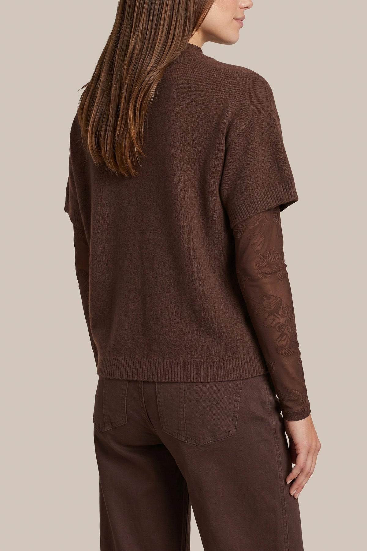 Victoria knit pullover - brown