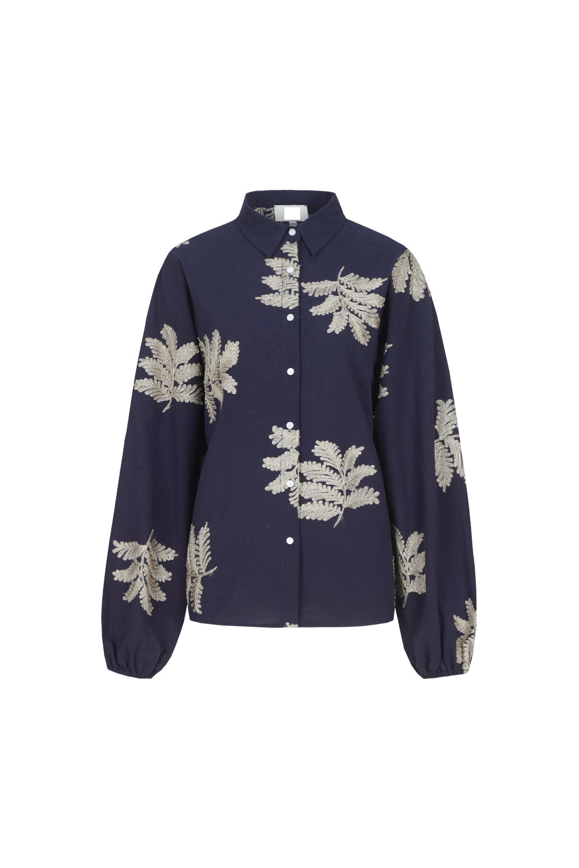 Loreen blouse - blue/sand